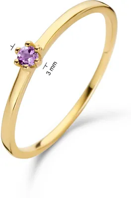 Produktbild von Jackie Gold JKR20.006 Damenring, Ringgröße:58