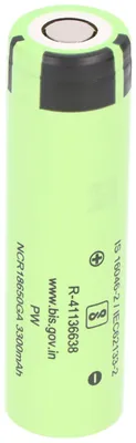 Produktbild von Panasonic NCR18650GA 3,6V - 3,7V 3300mAh Pluspol flach 65,3x18,3mm
