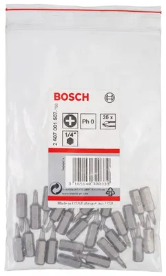 Produktbild von Schrauberbit Extra-Hart PH 0, 25 mm, 25er-Pack