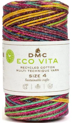 Zdjęcie produktu dla DMC Eco Vita 4 Multi-Technique – bawełna z recyklingu (250 g) z certyfikatem Oeko-Tex (kolor 107)
