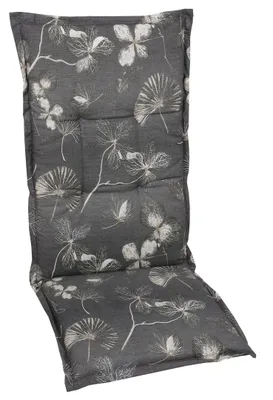 Produktbild von GO-DE Textil, Sesselauflage Hochlehner, Einzelset, Farbe: taupe, Maße ca.: 120 cm x 50 cm x 6 cm, Rückenhöhe: 72
