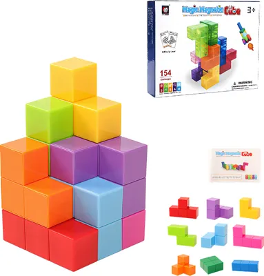 Immagine prodotto di Set di costruzioni magnetiche Cubo magico magnetico 9