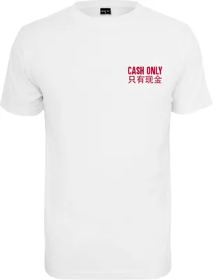 Produktbild von Mister Tee T-Shirt Cash Only Tee White-XL
