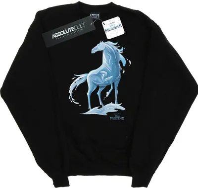Produktbild von Disney - "Frozen 2 The Water Spirit" Sweatshirt für Herren BI25245 (XL) (Schwarz)