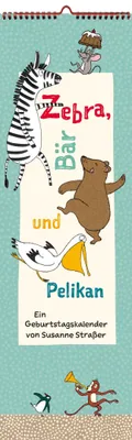 Produktbild von Zebra, Bär und Pelikan