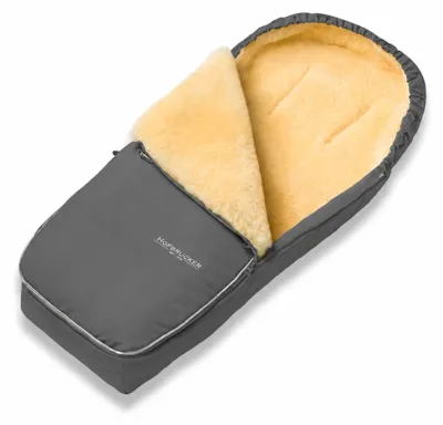 Produktbild von Hofbrucker Lammfell-Fußsack Alaska für Kinderwagen und Buggy