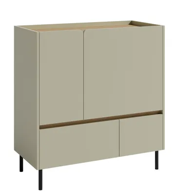 Produktbild von Marmex Möbel Kommode LUCA LC9 Eiche baltic dune+Eukalyptus Sideboard 95x105x40cm