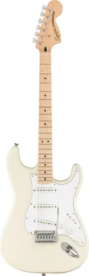 Produktbild von Fender Squier Affinity Series Stratocaster MN WPG Olympic White E-Gitarre