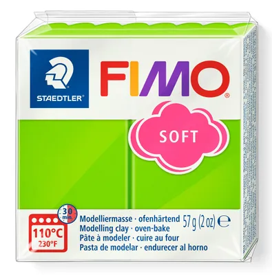 Zdjęcie produktu dla FIMO, modelina, modelina jabłkowa zielona miękka normalna