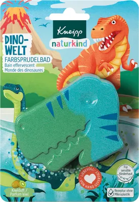 Image de Kneipp Naturkind bain à bulles coloré Dino monde 3 couleurs 1 pièce