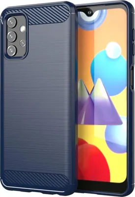 Image de Cadorabo Housse pour Samsung Galaxy A32 5G en bleu Housse TPU Case Cover Etui Housse téléphone portable
