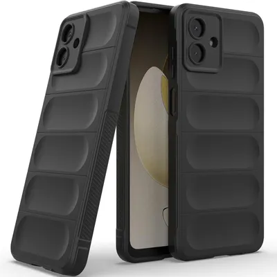Produktbild von Handyhülle für Samsung Galaxy A07 5G/4G Weich TPU Silikon Stossfest Anti-rutsch Hülle Schwarz