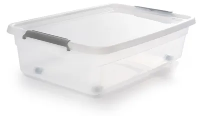 Obrázek produktu pro MOXOM Plastový úložný box pod postel 25L s víkem