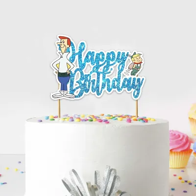 Productafbeelding van Verjaardagsdecoratie Taarttopper Happy Birthday