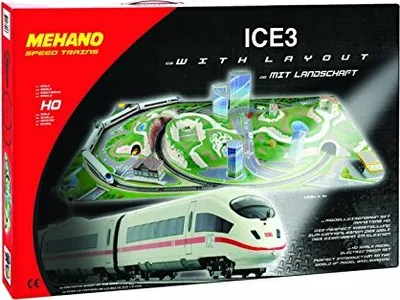 Produktbild von Mehano Modellbahn ICE StartSet Eis 3 DB AG ICE 3 DB AG Setsunami