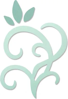 Immagine prodotto di SIZZIX Fustella Bigz Fustella per goffratura, Foglie e volute 664403