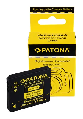 Obrázek produktu pro Akku kompatibilní Panasonic CGA-S008E Lumix DMCFS20 DMC-FS20 DMCFS3