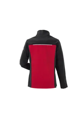 Produktbild von Planam Hybridjacke Norit Damen Gr. 46 rot/schwarz