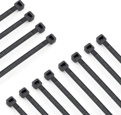 Obrázek produktu pro V1 Trade Kabelové Vázací Pásky Extra Silné 7,6 mm x 350 mm - Sada Pro Vedení Kabelů 100 Kusů Odolné Proti Povětrnostním Vlivům - Extra Kvalitní
