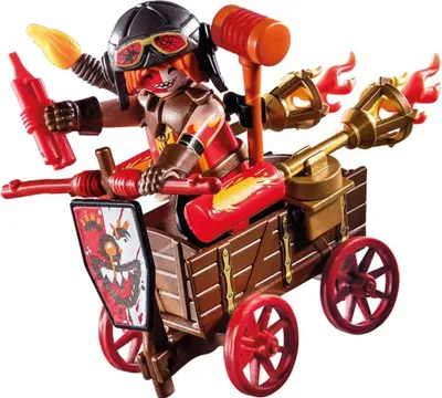 Produktbild von PLAYMOBIL Novelmore Kahbooms Rennwagen, 4 Jahr(e), Mehrfarbig, Kunststoff