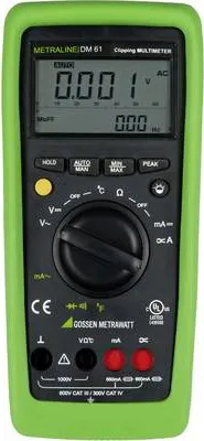Immagine prodotto di Multimetro Gossen METRALINE DM 61CAT IV 300V/CAT III 600V M194A (M194A)