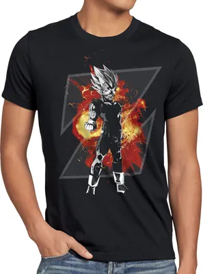 Produktbild von style3 Vegeta Z Gold Herren T-Shirt god modus evolution saiyajin drago