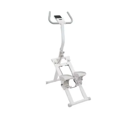 Produktbild von Stepper-Maschine, faltbares Design, 8-Stufen-Widerstand, WEISS