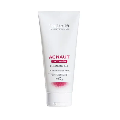 Produktbild von Biotrade Acnaut Oxy Wash Reinigungsgel für fettige Haut 200ml