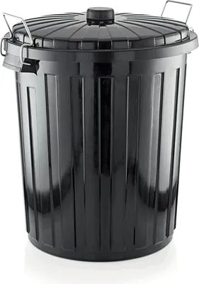 Immagine prodotto di Cestino per rifiuti con coperchio, Ø 46 cm, 55 L