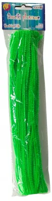 Image de Aliga, fil de fer créatif, fil en peluche, vert, 30 cm, 40 pièces