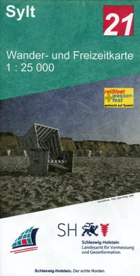 Produktbild von Insel Sylt 1 : 25 000