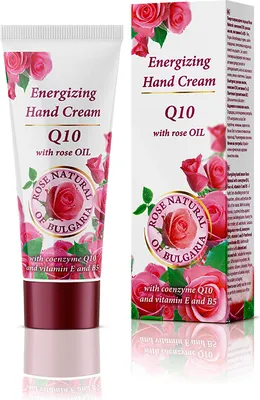 Obrázok produktu pre Bulfresh - Krém na ruky Rose 75 ml s Q10, vitamínom E a B5