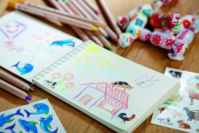 Imagen del producto de Calcomanías decorativas para niñas, 60 unidades, de colores variados, para manualidades