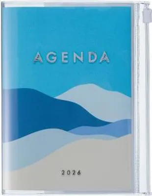 Produktbild von MARK'S 2025/26 Taschenkalender, A6 Mountain // Blue