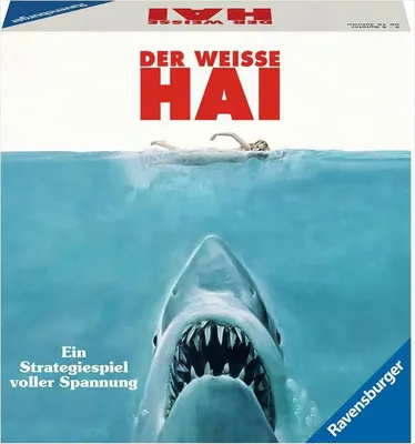 Produktbild von Ravensburger Der weisse Hai, Brettspiel, Strategie, 12 Jahr(e), Reiseedition, Familienspiel