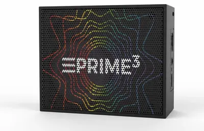 Produktbild von PRIME3 ABT02BK, 3 W, Verkabelt & Kabellos, A2DP, Schwarz, Rechteck, Universal