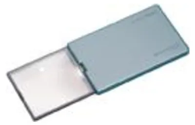 Obrázek produktu pro Eschenbach Optik lupa na šekové karty easyPocket stříbrná modrá 4násobná