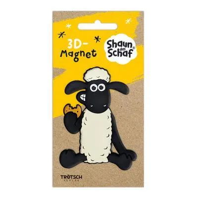 Produktbild von Trötsch Shaun das Schaf 3D-Magnet sitzend