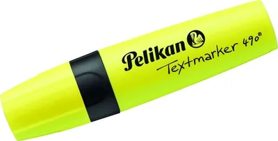 Produktbild von Pelikan Textmarker 490. Leuchtgelb. 10 Stück Faltschachtel