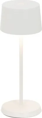 Obrázek produktu pro Zafferano OLIVIA PRO MICRO Dobíjecí a stmívatelná bílá LED stolní lampa