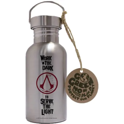 Produktbild von Assassin's Creed - Edelstahl Flasche - Logo 500ml