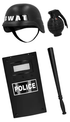 Produktbild von Boland SWAT Polizei Spielzeugset - Kinder - Verkleidungszubehör - Polizei