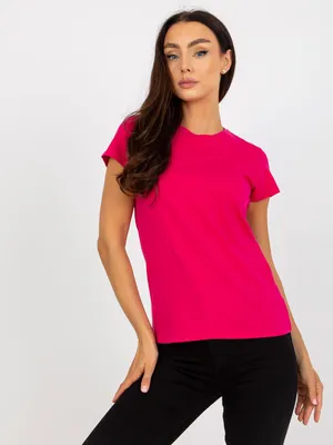Produktbild von Basic Feel Good Kurzarm-T-Shirt für Frauen Kottow fuchsie S