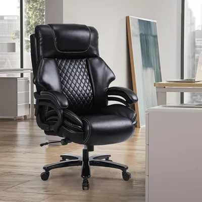 Zdjęcie produktu dla Krzesło biurowe - Krzesło do biura - Krzesło obrotowe - Krzesło do pracy - Krzesło menedżerskie - Ergonomiczne