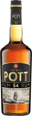 Produktbild von Pott Rum 54 | 54 % vol | 0,7 l