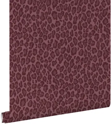 Produktbild von ESTAhome Tapete Leopardenmuster Dunkelviolett 50 x 900 cm