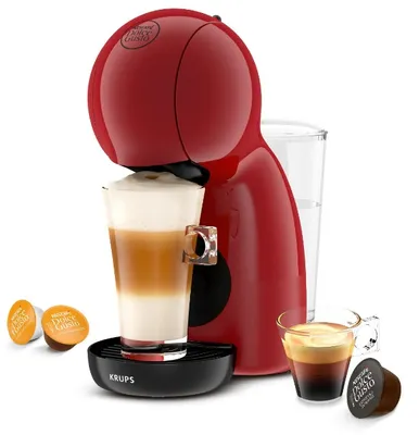 Produktbild von Krups KP1A35AS Nescafè DOLCE GUSTO Automatische manuelle Kapsel-Kaffeemaschine, 0,8 l, rot