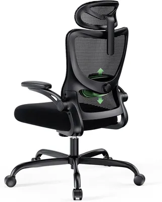 Immagine prodotto di Sedia da ufficio ergonomica con supporto lombare regolabile
