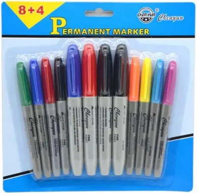 Obrázek produktu pro Permanentní značkovací popisovač 12 kusů.