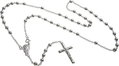 Produktbild von SILBERKETTEN STORE Rosenkranz Laurenzo - 925 Silber - 90cm